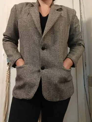 Blazer de lã 42