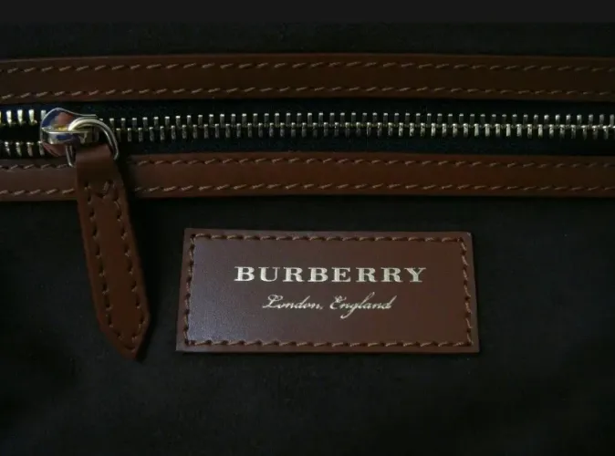 Bolsa Burberry Marrom Original Novo Importado EUA