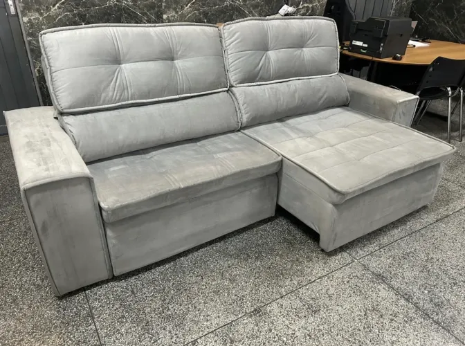 Sofá Retrátil e Reclinável 2.50m NOVO ( Direto da Fábrica ) 