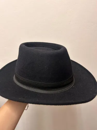 Chapéu Fedora Gângster Preto - Elegância e Estilo