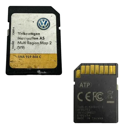 Cartão Sd Gps V9 Volkswagen Polo Virtus 2018  2022 