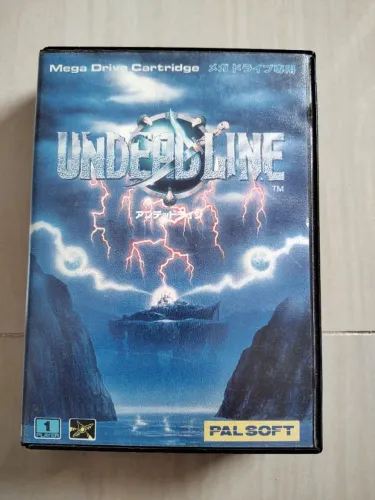 Undeadline p/ Mega Drive original - cartucho videogame