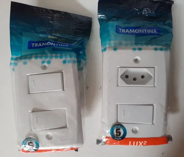 Tomadas e Interruptores Tramontina - Novas