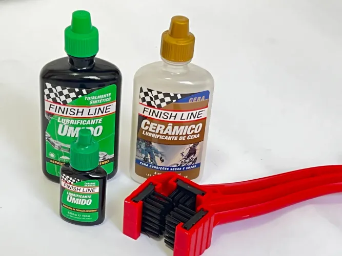 Kit limpeza e lubrificação Finish Line