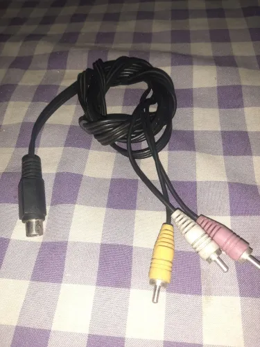 Cabo De Audio E Video S-video Mini Din Rca 1,70m 10 Pinos