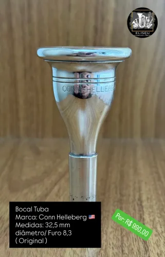 Bocal Tuba Conn Helleberg ( Original)