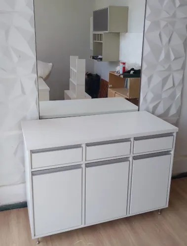 Armário balcão, com gavetas, MDF 15MM , novo 