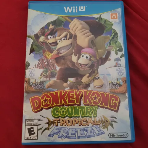 Donkey Kong Country Tropical Freeze - Wii U - Usado
