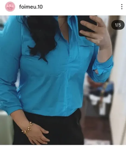 Blusa casual/trabalho
