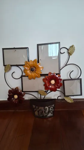 Painel de fotos decorado 