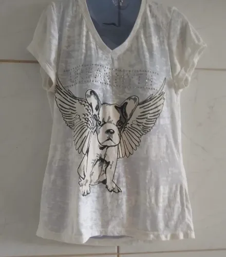 Blusa/Camiseta Bulldog (P/M)