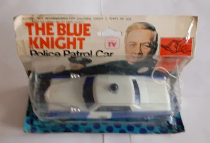 Miniatura Viatura The Blue Knight Cavaleiro Azul Lorimar