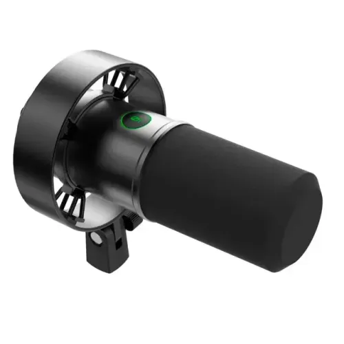 Microfone Dinâmico Fifine, Cardióide, USB Tipo-C e XLR, entrada p/ Fone, Preto - K688