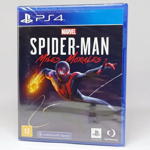 Mídia física Jogo PS4 Marvel's Spider-Man Miles Morales