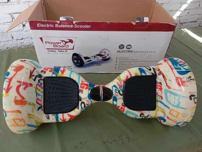 Hoverboard Power Board Elétrico Infantil com Design Exclusivo