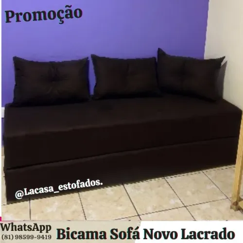 Bicama Sofá com Espuma D28
