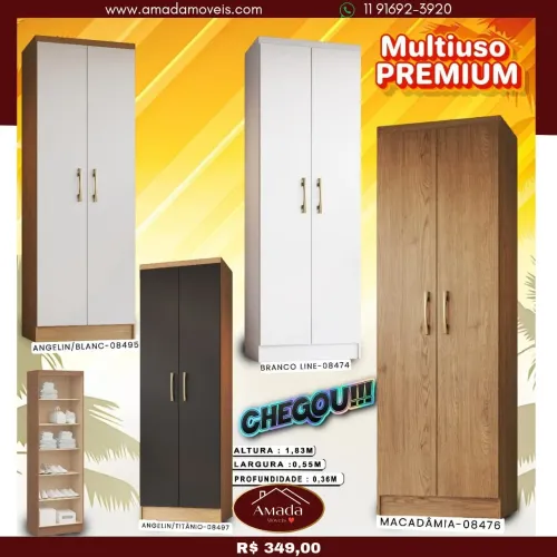 Armário Multiuso Premium - entrega em 3 Dias 