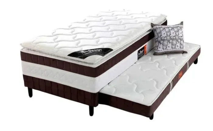 Cama com Auxiliar