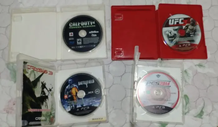 Lote de jogos PS3