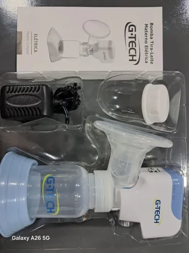 Bomba de Leite Materna Elétrica G-Tech