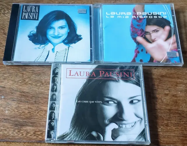 03 CDs Laura Pausini