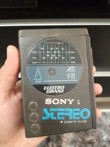 Walkman sony electro brand leia 