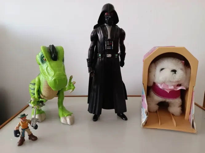 Brinquedos dia das crianças usados