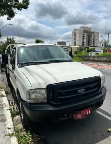 F-350 FORD 2p (diesel) 2001 branca 