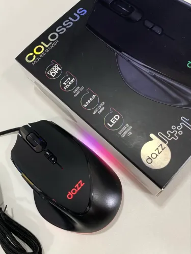 Mouse Gamer de 12.000 Dpi Conexão USB 2.0 Colossus