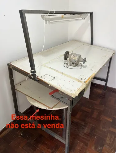 Mesa de corte + esmeril