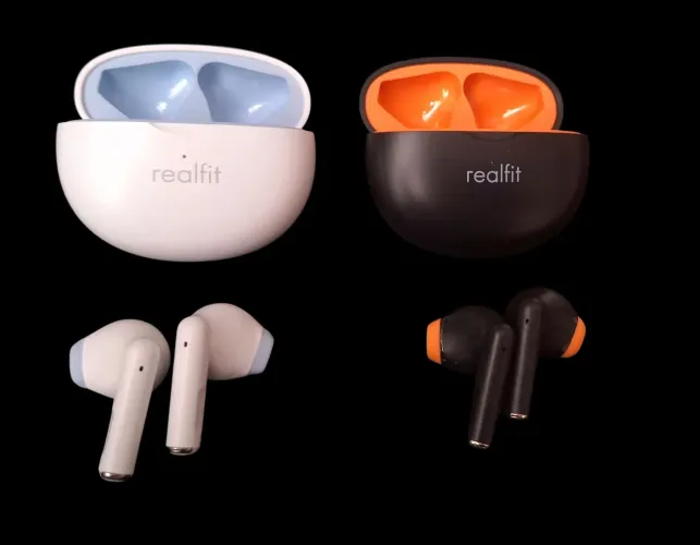 ÚLTIMO Realfit F2: Som de Qualidade A PROVA D'ÁGUA e Sem Fio Enrolando Até 12x no cartão