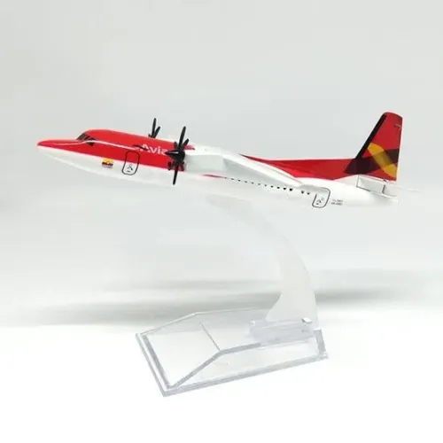 Avião Miniatura Avião Fokker 50 Avianca - NOVO !!