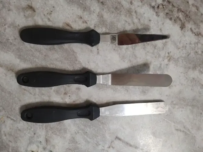 Espátulas de bolo para artesanato ou cozinha