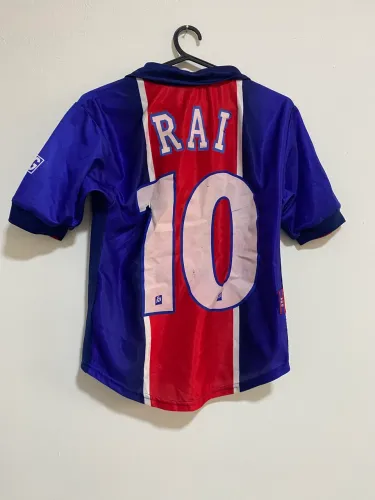Camisa PSG Nike Jogador Raí Infantil 