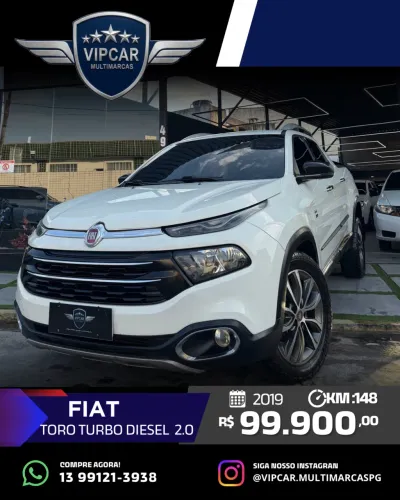 Fiat Toro Volcano 2.0 16V 4X4 TB Diesel Aut. 2019