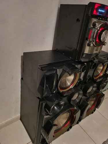Som lg cm9530 (defeito) caixas funcionando perfeitamente