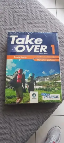 Livro Take Over Vols 1 2 E 3 Inglês Ensino Médio - novos - Manual do professor (com resp)