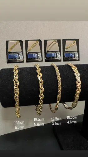 Pulseiras Ouro 18K
