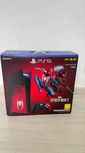 PlayStation 5 Disco edição spiderman 2 ( colecionador )