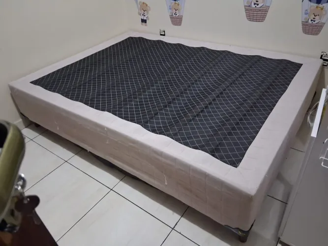 Cama box casal zap *