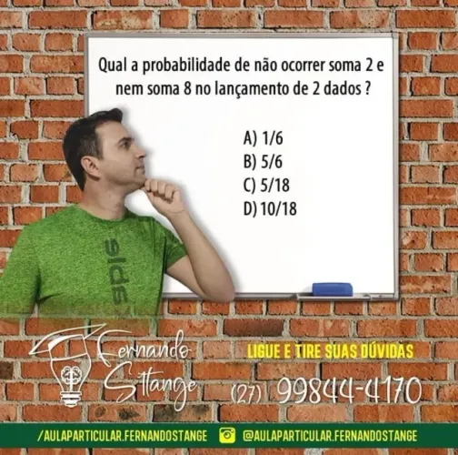 Vestibulares / Aula particular de Matemática, Física e Química