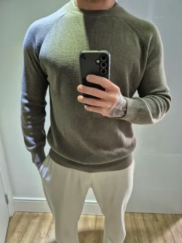 Malha nova de tricot Zara