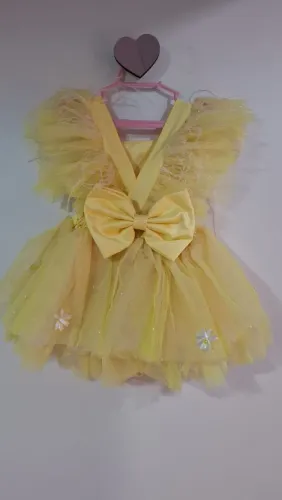 Vestido infantil margarida 