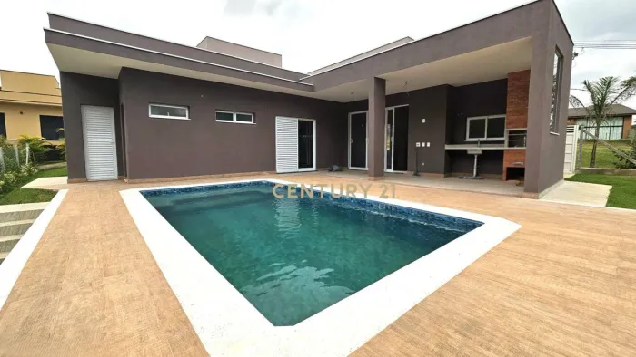 CONDOMÍNIO VALE VERDE - CASA TÉRREA NOVA COM ESPAÇO GOURMET, 3 SUÍTES E PISCINA