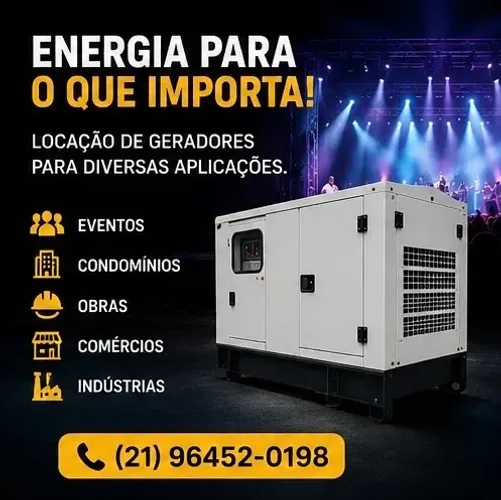 Apoio Energético para Empresas e Eventos