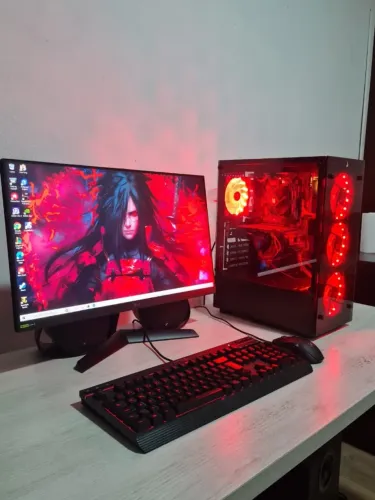 PC GAMER COMPLETO! Monitor LG UltraGear 180hz NOVO!