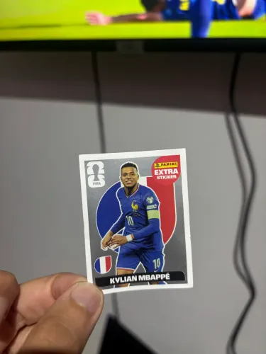 Figurinha Legend Mbappé Prata - 2026
