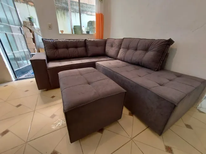 Conjunto de estofados de canto : espaço e estilo
