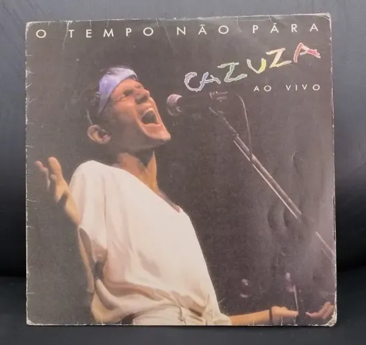 Cazuza O Tempo não Para Ao Vivo LP