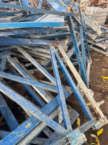 Estrutura metálica para construção civil